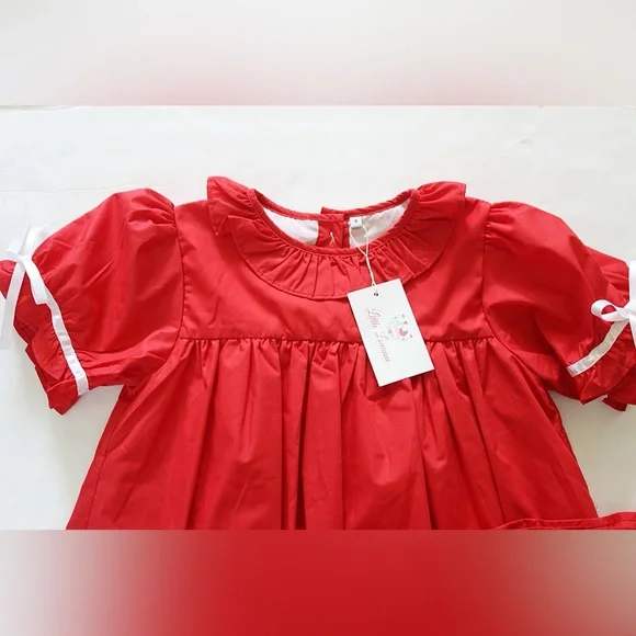 New Boutique Bow Red NightgownSize 9